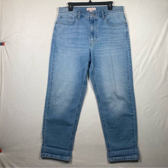 Lucky Brand Denim - Lucky Brand Boy Mid Rise Relaxed Straight Jeans Size 12
